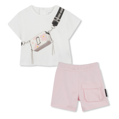 Baumwoll-T-Shirt und Shorts MARC JACOBS UNISEX