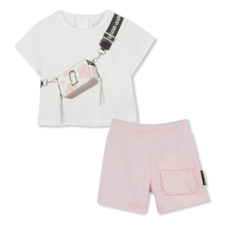 Baumwoll-T-Shirt und Shorts MARC JACOBS 
                        UNISEX