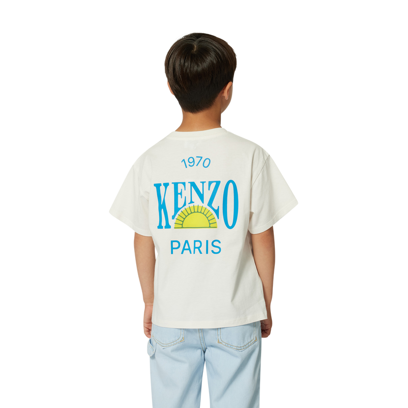 Jeans mit Siegel-Drucken KENZO KIDS 
                        BOY