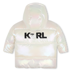 Steppjacke mit Kapuze KARL LAGERFELD KIDS 
                    GIRL