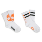 Hohe, bedruckte Socken, NEKTARINE, hi-res