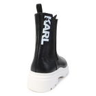 Leder-Stiefeletten KARL LAGERFELD KIDS 
                    GIRL