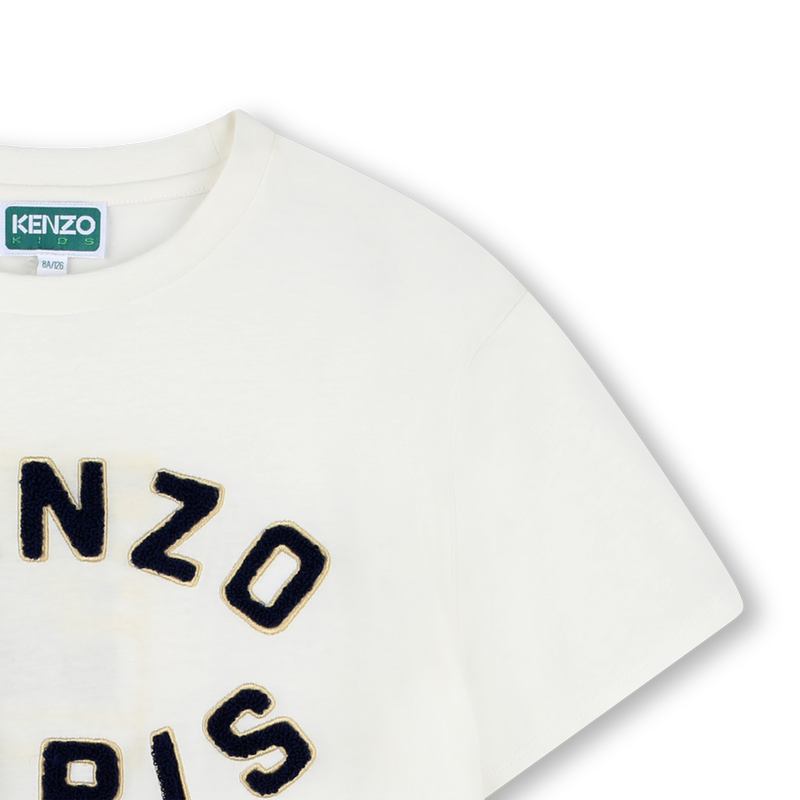 Kurz&auml;rmeliges T-Shirt aus Baumwolle KENZO KIDS 
                        UNISEX