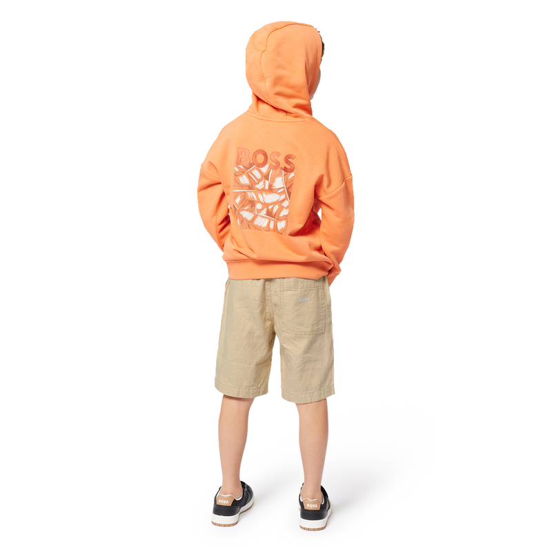 Schn&uuml;rsneaker mit Klett BOSS 
                        BOY