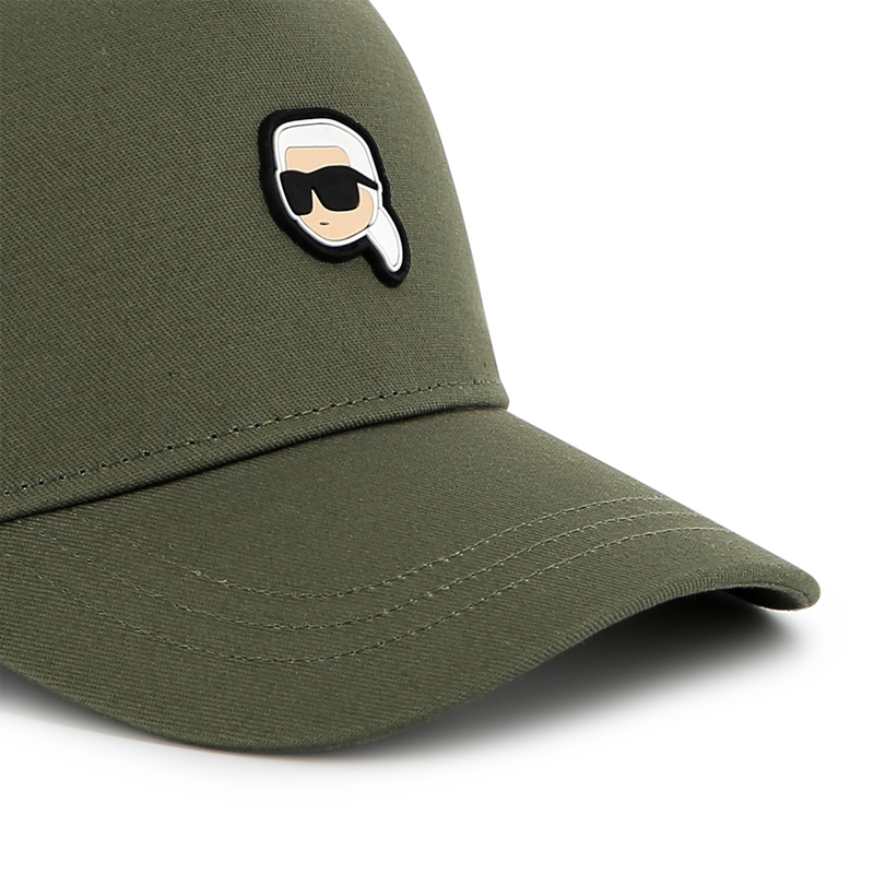 Verstellbares Baumwoll-Cap KARL LAGERFELD KIDS 
                        BOY