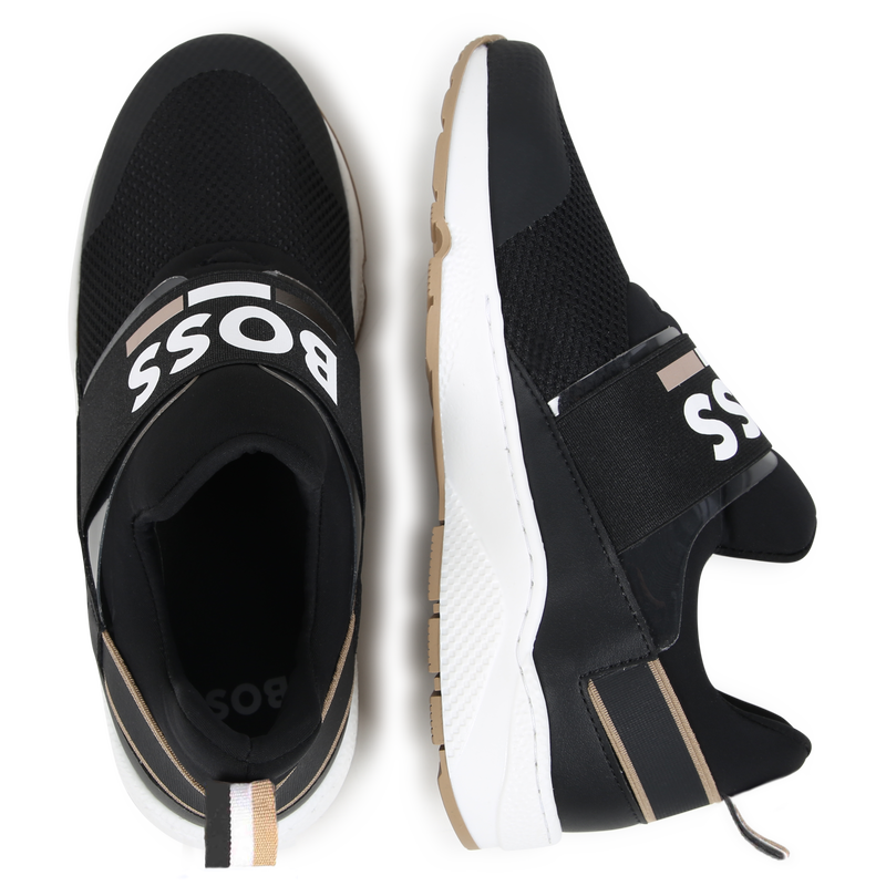 Sneakers aus Materialmix BOSS 
                        BOY