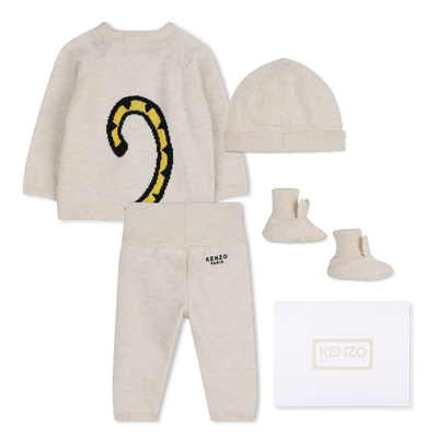 PULLOVER, HOSE UND HUT SET KENZO KIDS UNISEX
