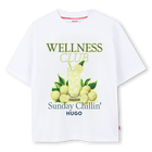 Kurz&auml;rmeliges t-shirt HUGO 
                    BOY