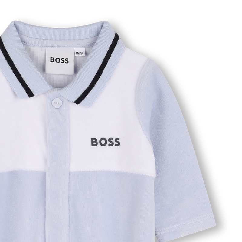 Jumpsuit aus Samt BOSS 
                        BOY