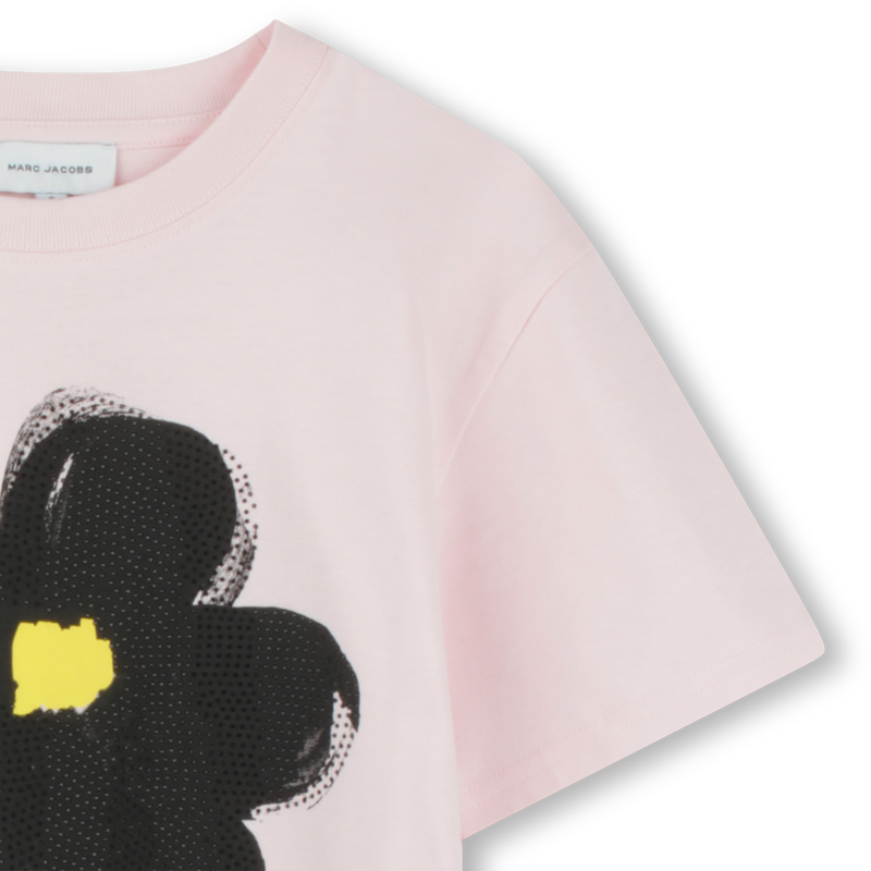 Kurzarm-T-Shirt aus Baumwolle MARC JACOBS 
                        GIRL