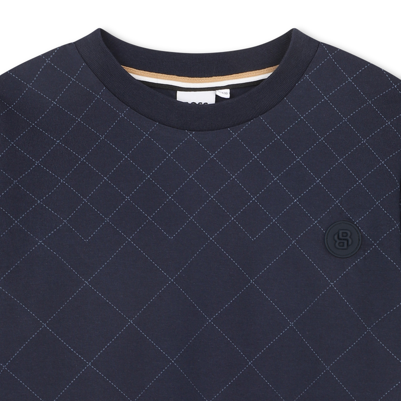 KURZ&Auml;RMELIGES T-SHIRT BOSS 
                        BOY