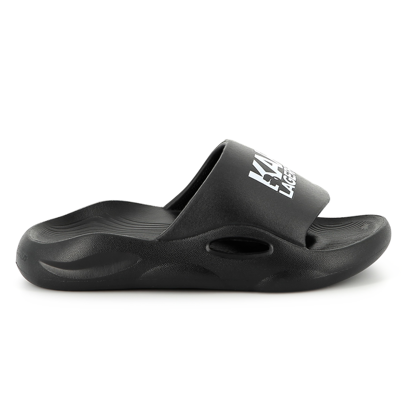 Badeschuhe mit Logo KARL LAGERFELD KIDS 
                        BOY