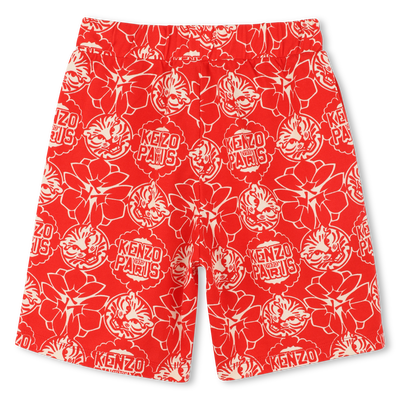 Bermudas mit japanischem Druck KENZO KIDS BOY