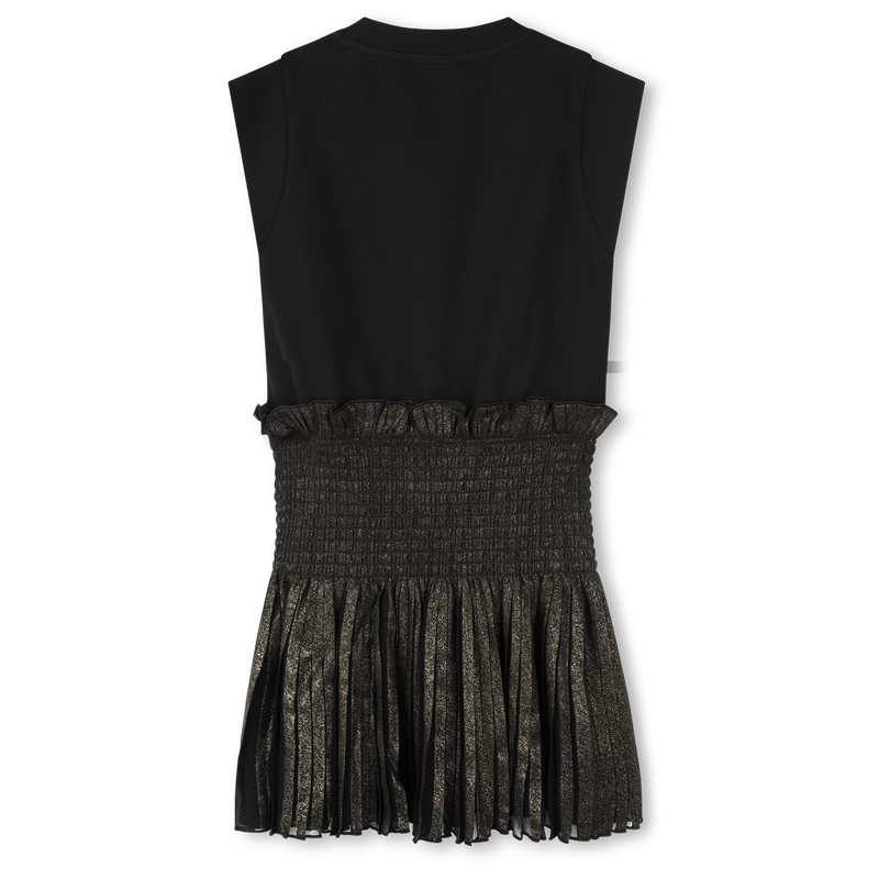 Kleid aus Materialmix KARL LAGERFELD KIDS 
                        GIRL