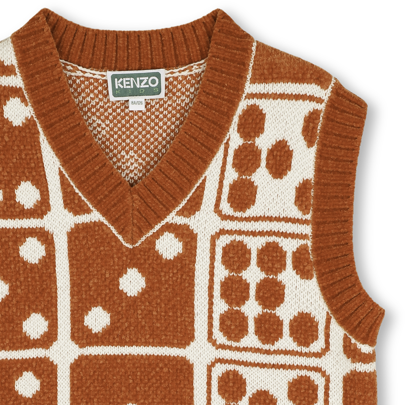 &Auml;rmelloser Pullover KENZO KIDS 
                        BOY