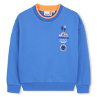 Fleece-sweatshirt, HELLBLAU, hi-res