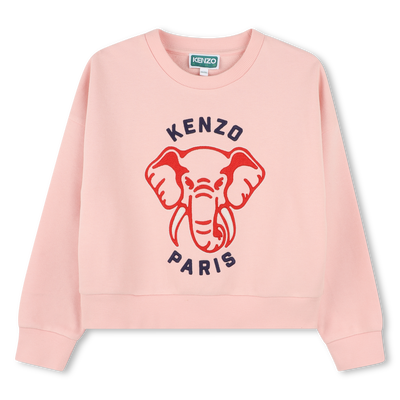 Sweatshirt aus Molton KENZO KIDS GIRL