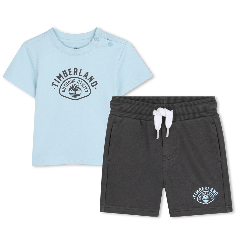 SET AUS T-SHIRT UND SHORTS TIMBERLAND 
                        BOY