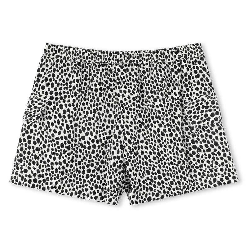 Viskose-Shorts mit Print MICHAEL KORS 
                        GIRL