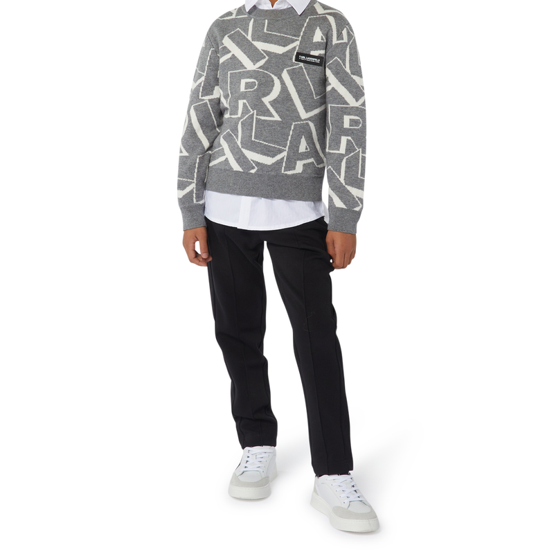 Bundfaltenhose KARL LAGERFELD KIDS 
                        BOY