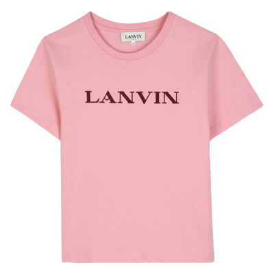T-Shirt mit kurzen &Auml;rmeln LANVIN GIRL