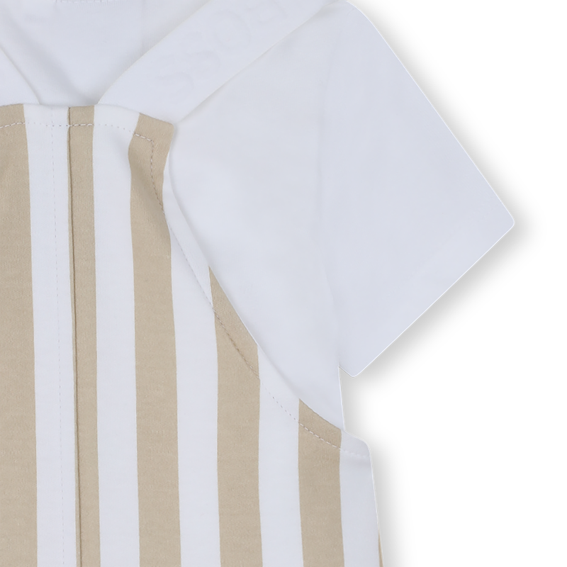 OVERALL + T-SHIRT-SET BOSS 
                        BOY