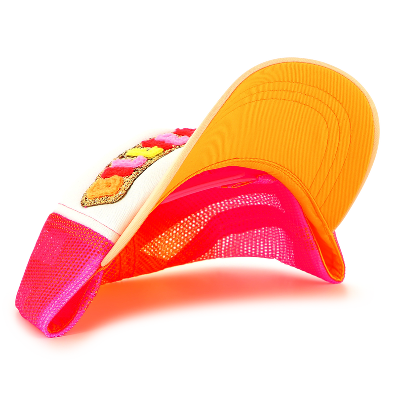 Kappe mit Bouclette-Badge BILLIEBLUSH 
                        GIRL