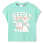 Kurz&auml;rmeliges t-shirt HUGO 
                    GIRL