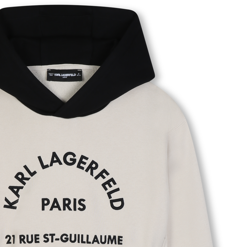 Kapuzensweatshirt KARL LAGERFELD KIDS 
                        BOY