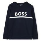 Fleece-sweatshirt BOSS 
                    BOY