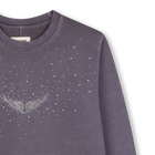 Langes Sweatshirt mit kontrastierender Illustratio ZADIG VOLTAIRE 
                    GIRL