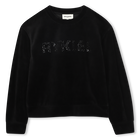 Sweatshirt aus Samt SONIA RYKIEL 
                    GIRL