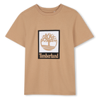 Kurz&auml;rmeliges t-shirt, BEIGE, hi-res