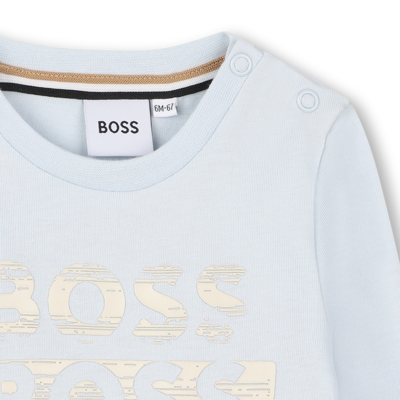 Langarm-T-Shirt BOSS 
                        BOY