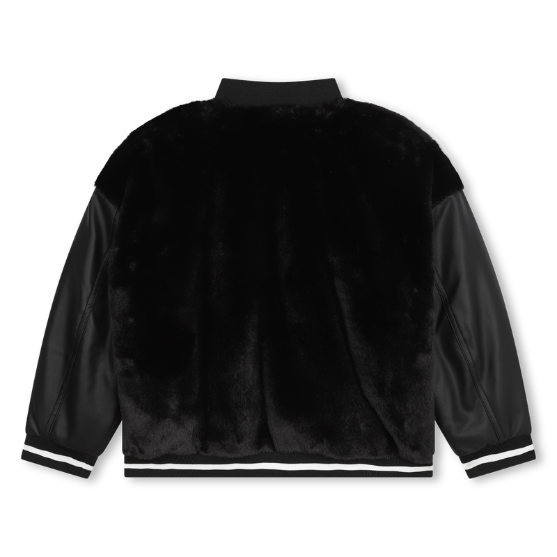 Jacke aus flauschigem Fleece DKNY 
                        GIRL