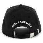 Verstellbares Baumwoll-Cap KARL LAGERFELD KIDS 
                    BOY