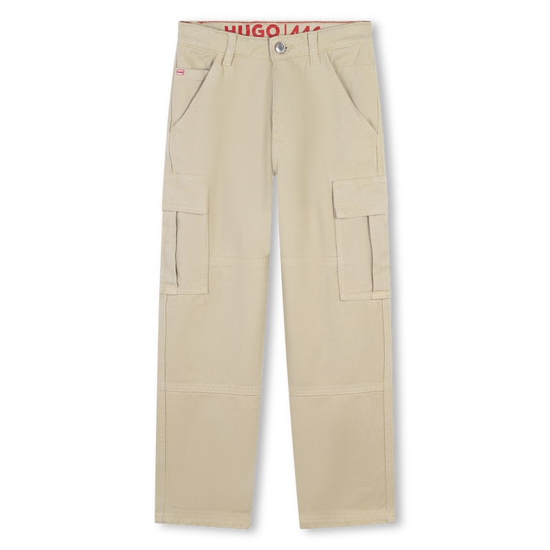 Weite Cargohose aus Baumwolle HUGO 
                        BOY