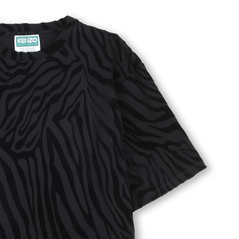 Gerade Hemdkleid mit T-Shirt KENZO KIDS 
                        GIRL