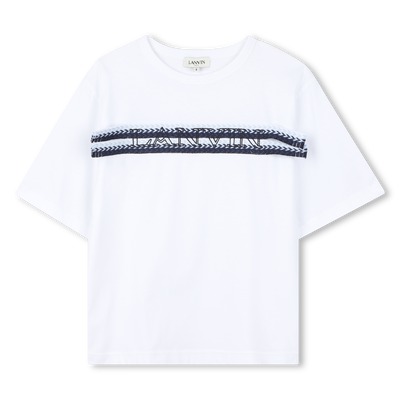 KURZ&Auml;RMELIGES T-SHIRT LANVIN BOY