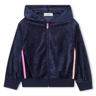 Cardigan aus gl&auml;nzendem Samt BILLIEBLUSH 
                    GIRL