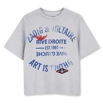 T-Shirt mit kurzen &Auml;rmeln ZADIG VOLTAIRE BOY