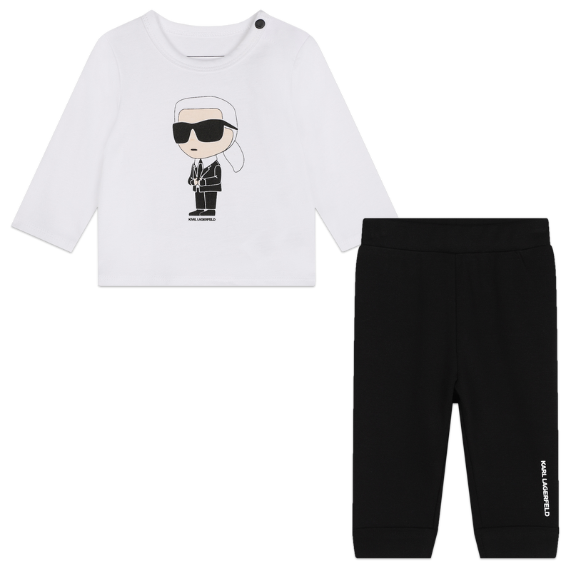 Set aus T-Shirt und Leggings KARL LAGERFELD KIDS 
                        BOY