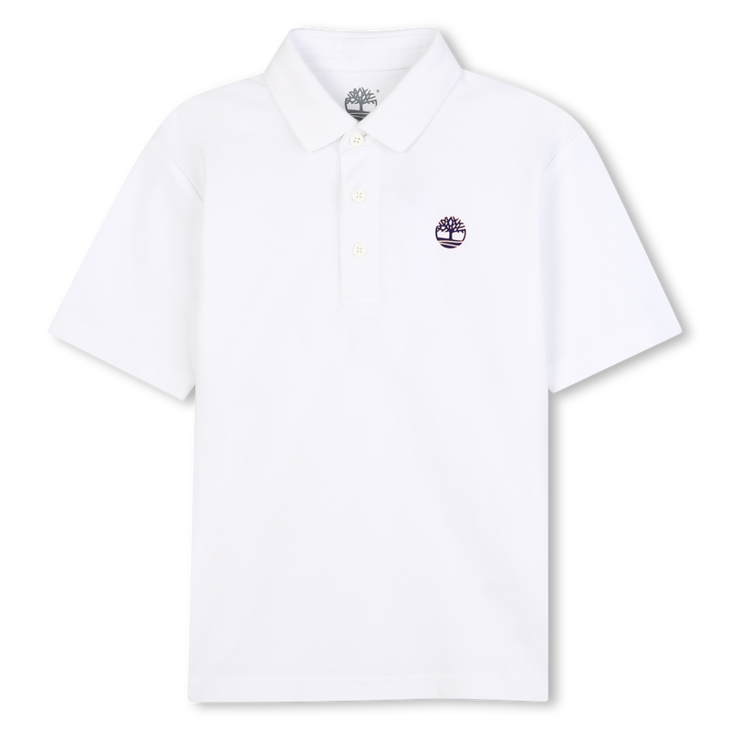 Kurz&auml;rmeliges Poloshirt aus Baumwolle TIMBERLAND 
                        BOY