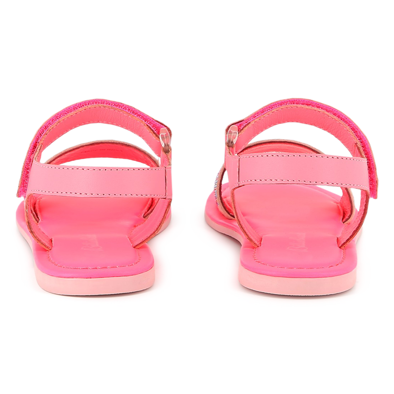 Klett-Sandalen aus Leder BILLIEBLUSH 
                        GIRL