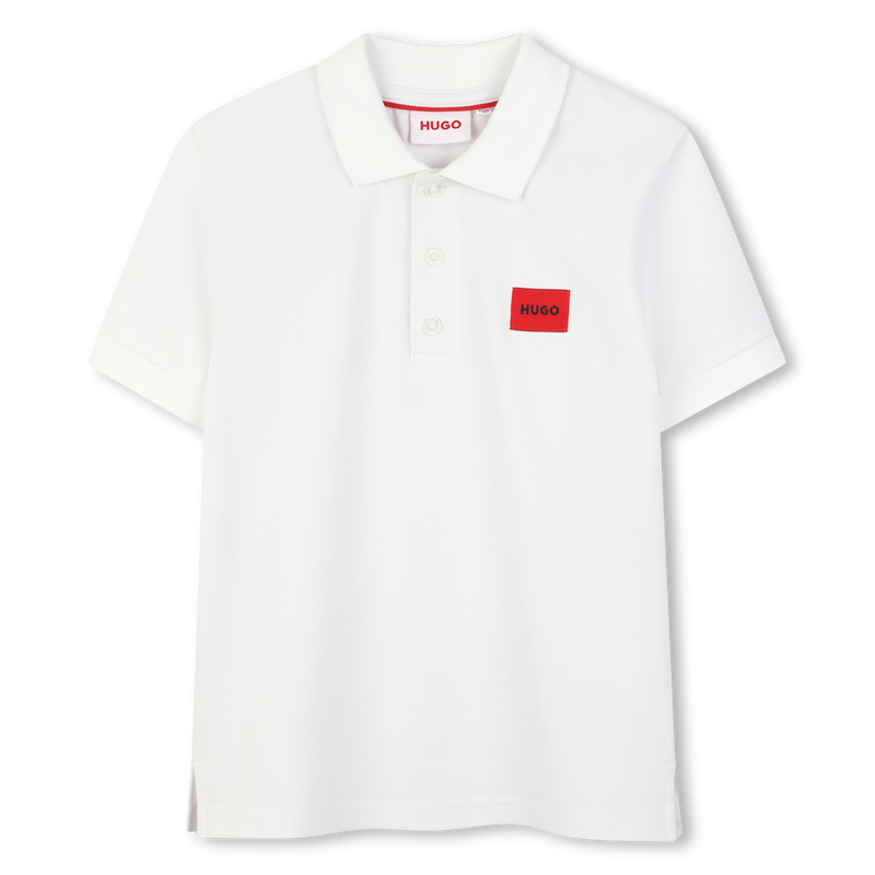 KURZ&Auml;RMELIGES POLOSHIRT HUGO 
                        BOY