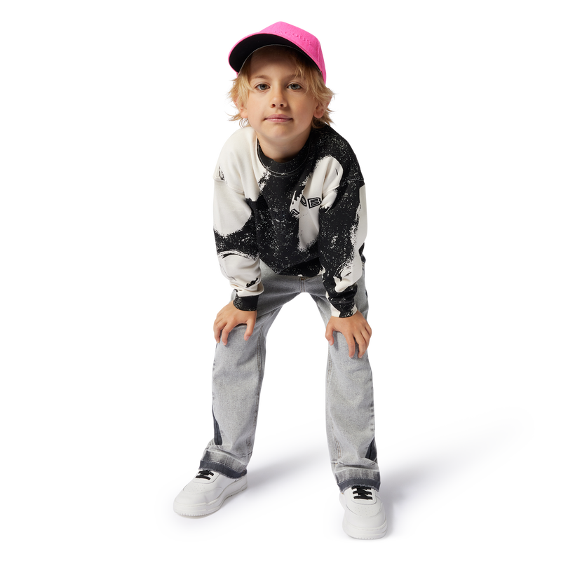 Leder-Sneaker mit Klett MARC JACOBS 
                        BOY