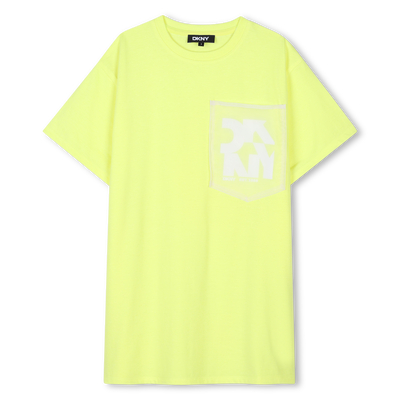 Kurz&auml;rmliges T-Shirt-Kleid DKNY GIRL