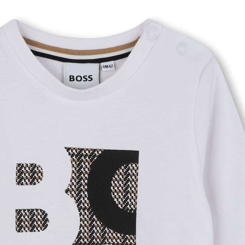 Langarm-T-Shirt BOSS 
                        BOY