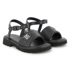 Sandalen aus lammfell DKNY 
                    GIRL