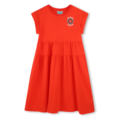 Kleid mit Taillenpasse KENZO KIDS GIRL